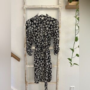 Classic DVF Silk Shirt Dress